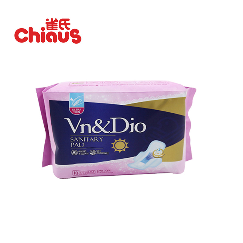 Wholesale Heavy Flow Ladies Sanitary Pads Napkins OEM and ODM Factory Manufacture