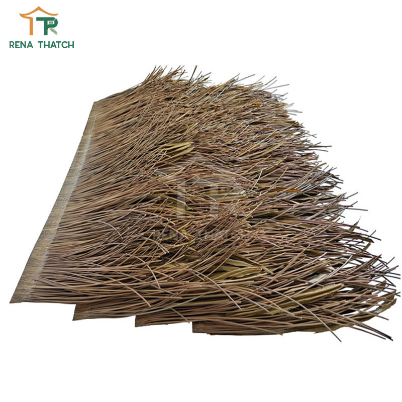 Durable African Artificial Reeds Thatch Tiles Waterproof Synthetic Reed for Roof