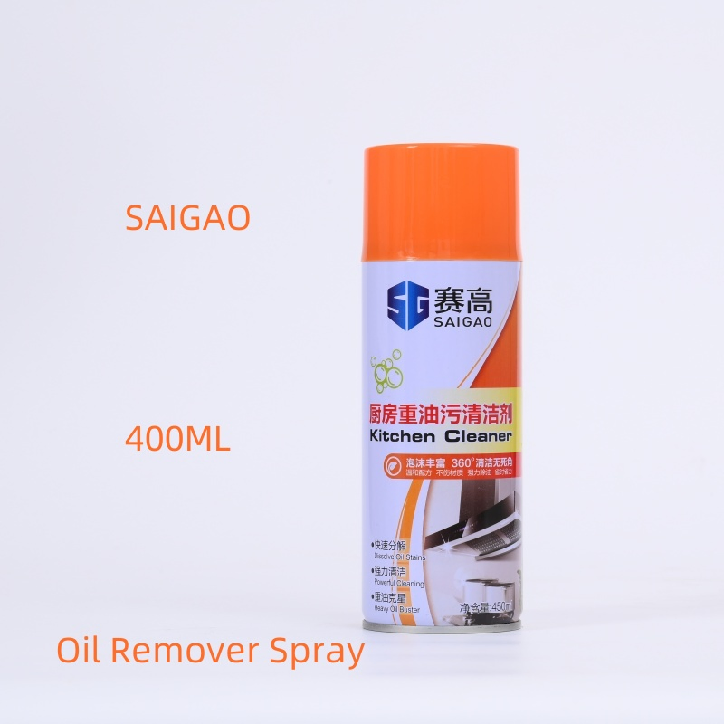 Bubble Foam Kitchen Cleaner Spray for Effective Oil Removal Solutions