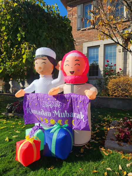 2023 New Giant Ramadan Decoration Inflatable Mosque for Sale