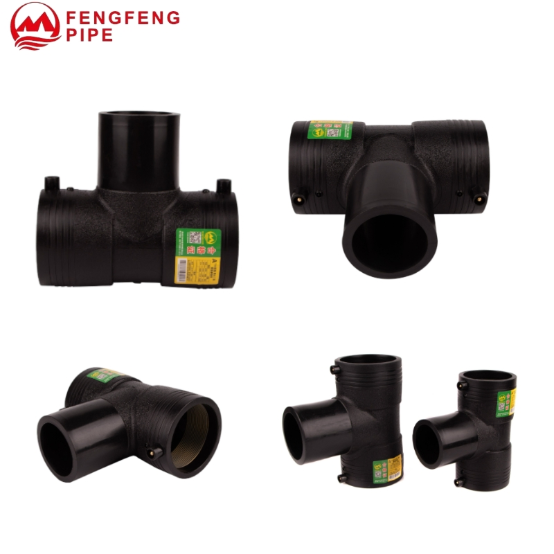 Electrofusion Fitting HDPE Electrofusion Tee 110mm PE Pipe Fitting