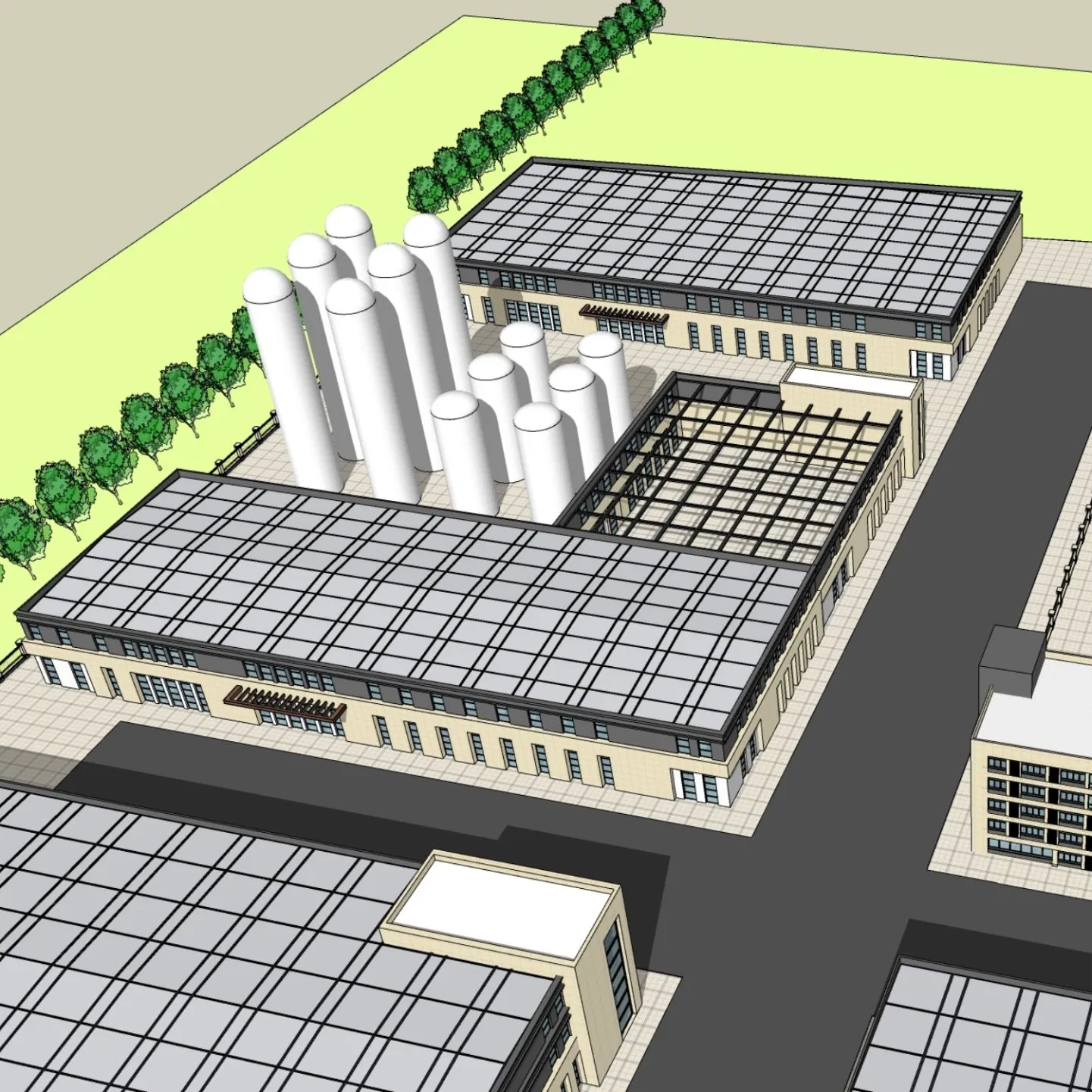 High-Quality Steel-Structured Warehouse Building - Prefabricated Iron Profiles H-Shaped Beams and Columns
