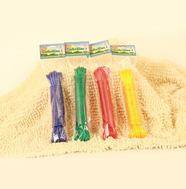 Прочная бельевая веревка из ПВХ и полиэстера