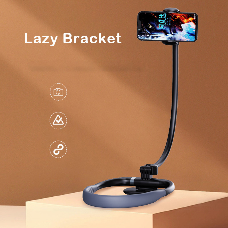 OEM Custom Mobile Stand Phone Holder Flexible Lazy Hanging Neck Phone Holder Stand Mount Necklace Support Bracket
