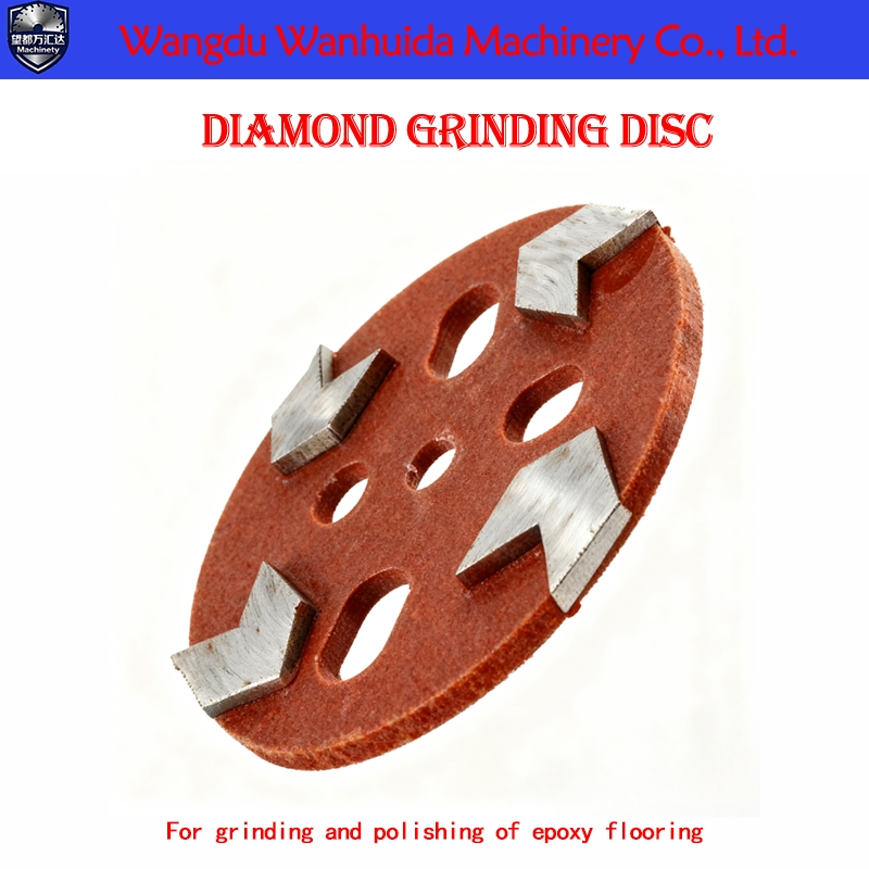 Concrete Epoxy Grinding 100mm Diamond Pad Compatible with Angle Grinder
