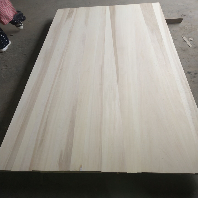 Pure Solid Wood Furniture Panel Finger Jointed Poplar Wood Board