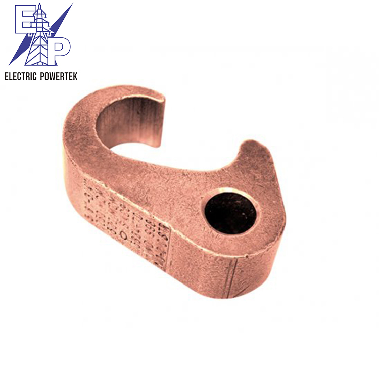 High Quality Factory Brass Copper Tape Clamp Earth Clamp Connector Grounding