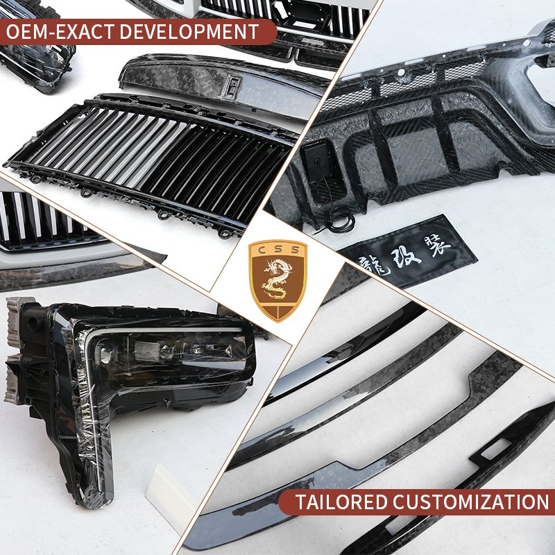 Upgrade Style Dry Carbon Fiber Body Kit for Rolls-Royce Cullinan