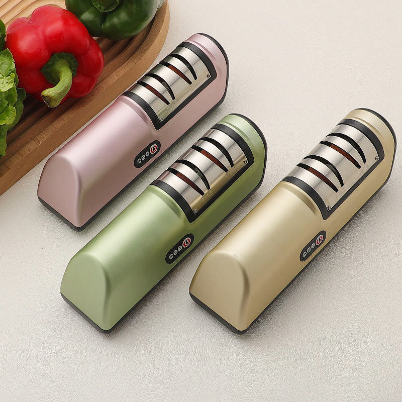 DS-9945GD Knife Sharpener Electric for Kitchen - Kitchen Knife Sharpener 3-Stage Degree Edgeselect Angle - Knife Sharpeners Factory Wholesale