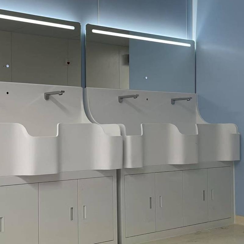 DuPont Automatic Sinks Corian Medical Hand Wash Sink for Hospital Furniture