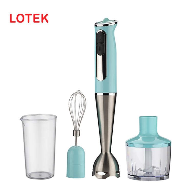 Powerful Efficient Professional 800W Hand Blender with LED Light Variable Speed Control