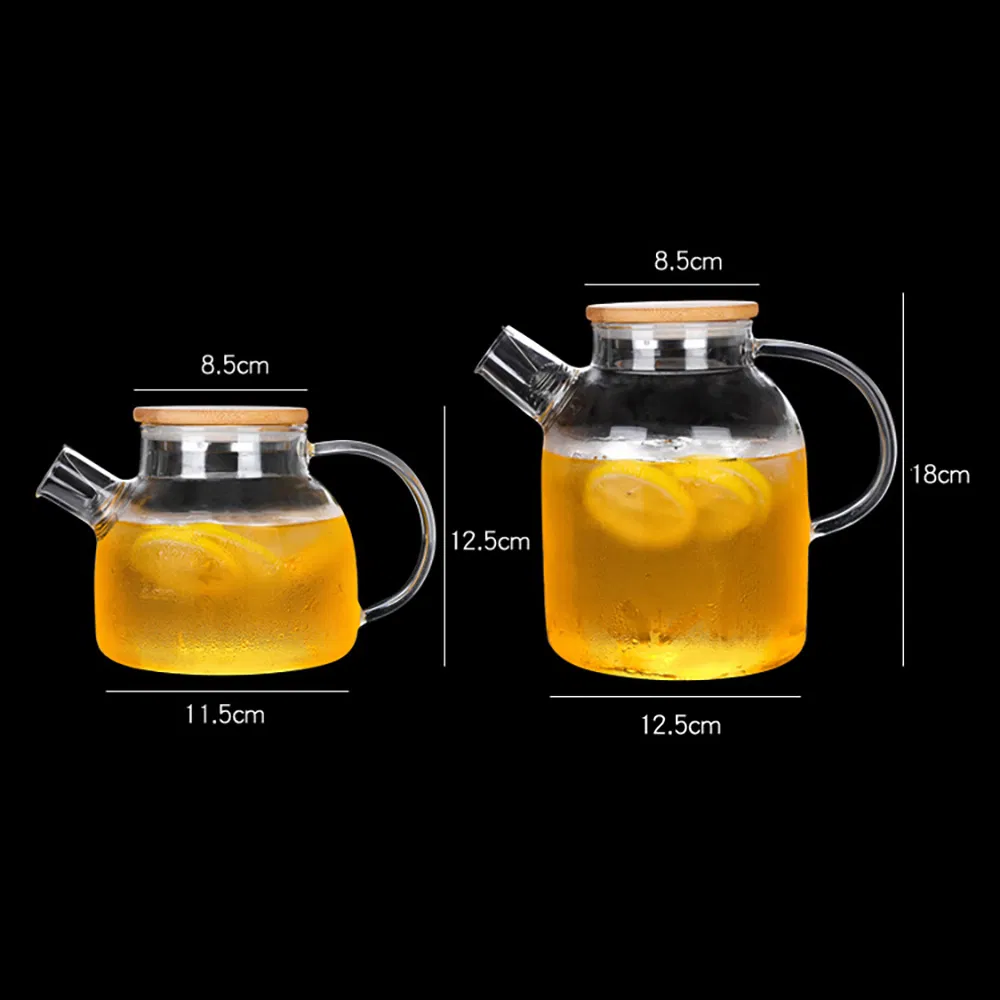 Lemonade Clear Glass Juice Container Glass Teapot Bl30088