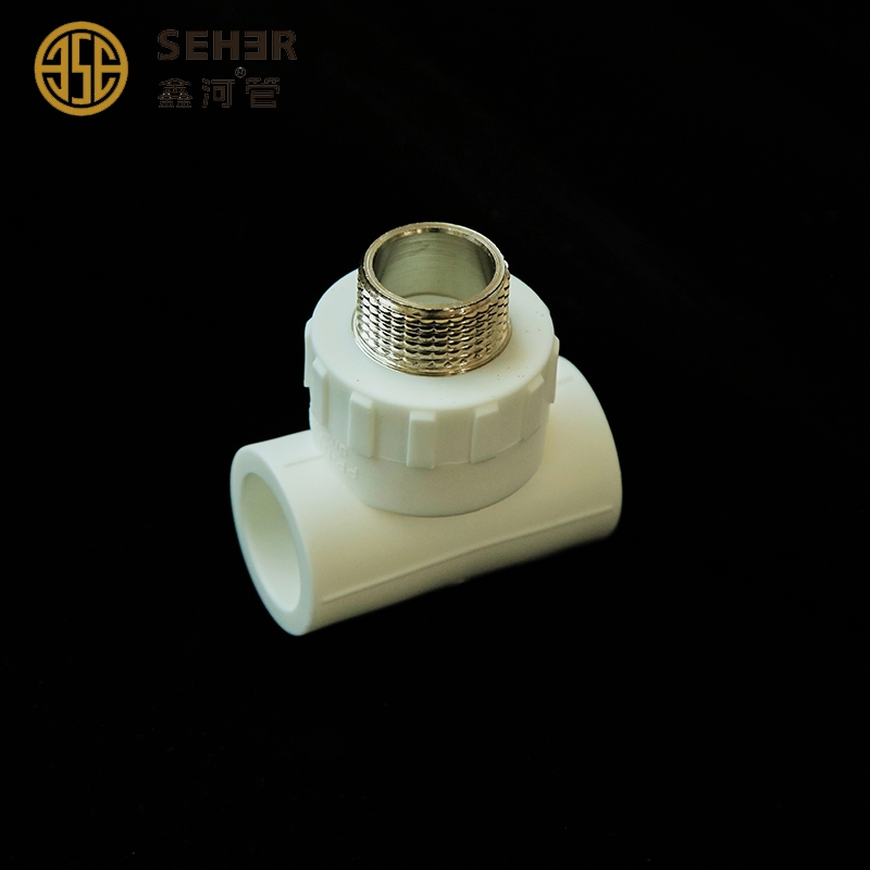 High Quality Customized Pipe Plumbing Fittings with PPR of Brass Thread Tees