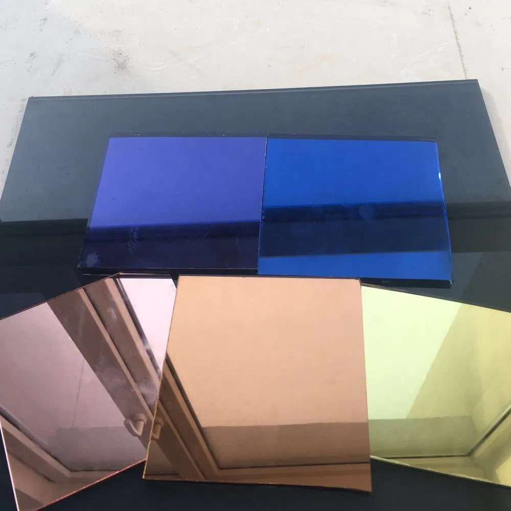 Factory Price Mirror Glass Unpolished Edges Ideal for Further Processing Cutting Tempering