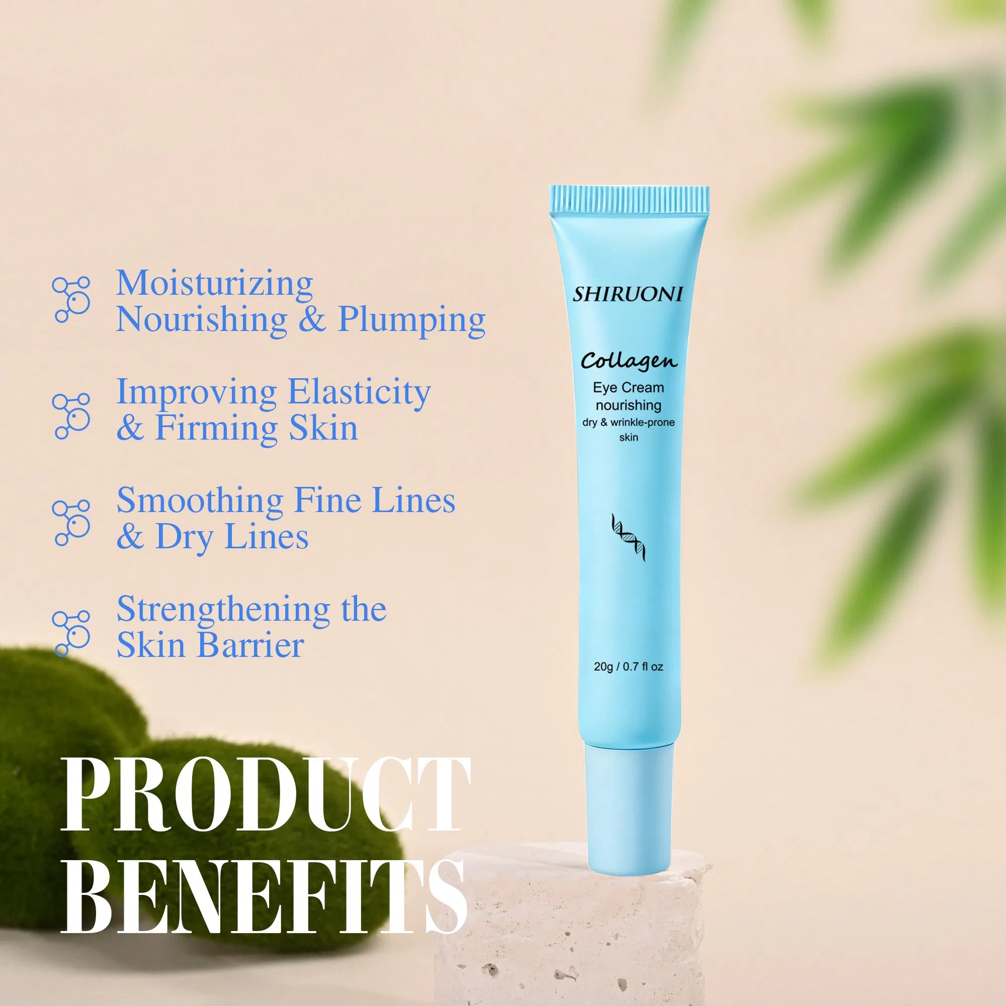 Wholesale Nourishing Moisturizing Lifting Firming Anti-Aging Collagen Eye Cream for Skin Care