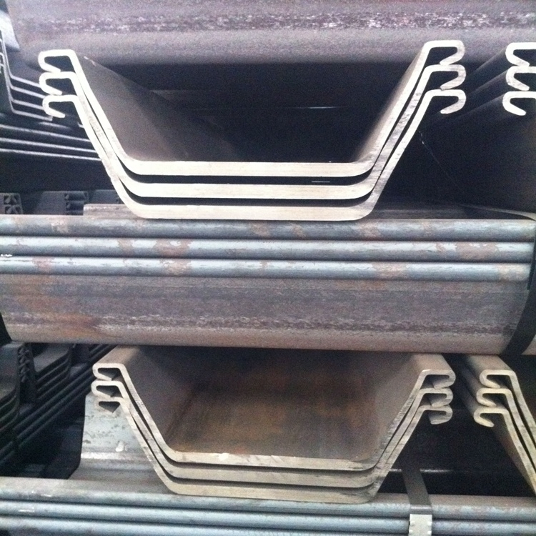 Steel Sheet Piles U Z Type Type 2 Type3 Steel Sheet Pile