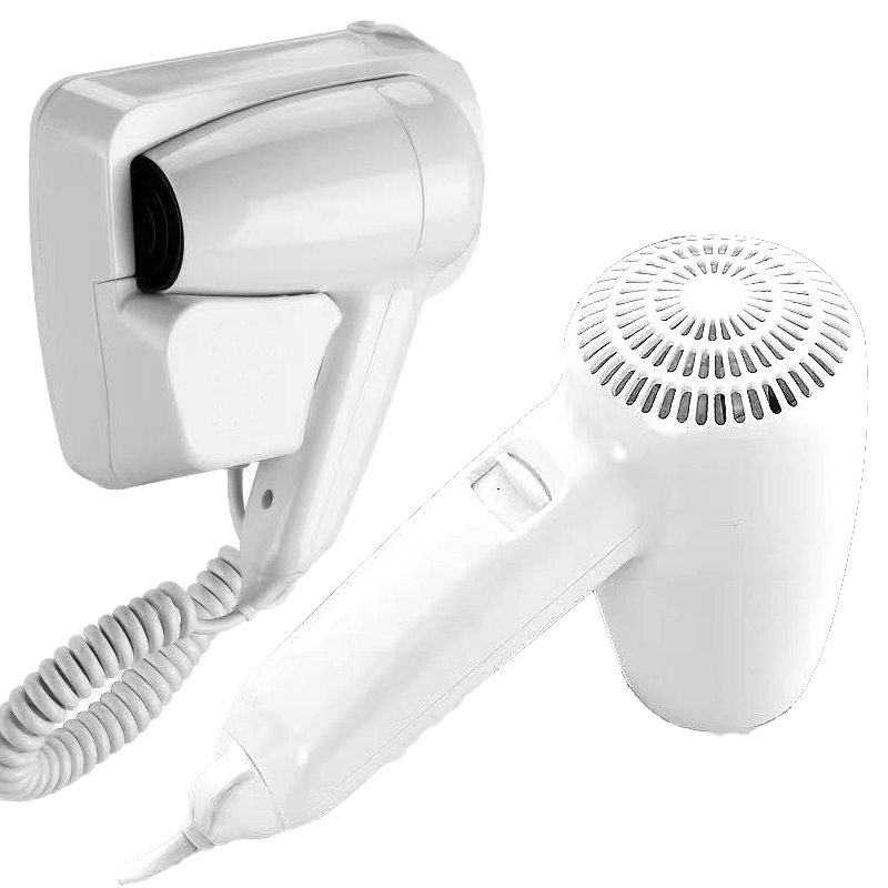 Hair Fast with Wall Mounted Star Hotel Hair Dryer Customise Travel, Home Use