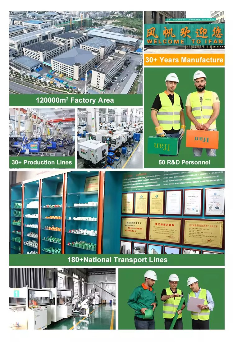 Ifan Free Sample Forged Pex Pipe Brass Press Fitting Pipe Lines Connect 16mm 20mm Press Fittings White Pex Fittings