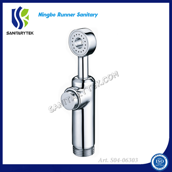 Toilet Bidet Sprayer Baby Cloth Diaper Spray Hand Held Solid Brass Shattaf (S04-06303)