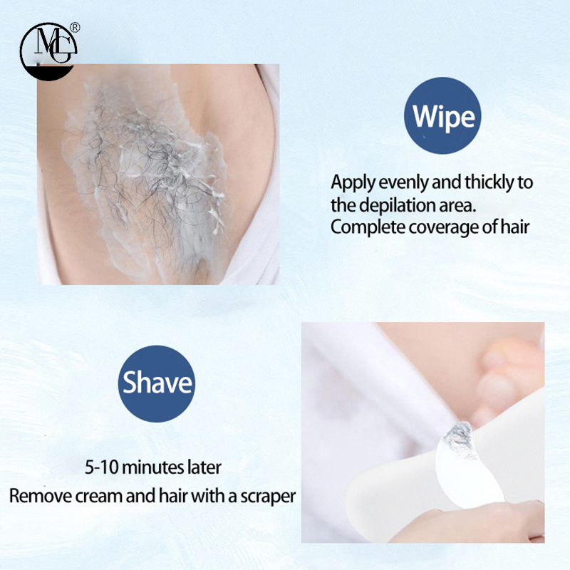 Smooth and Hair-Free Skin Women's Body Hair Removal Cream
