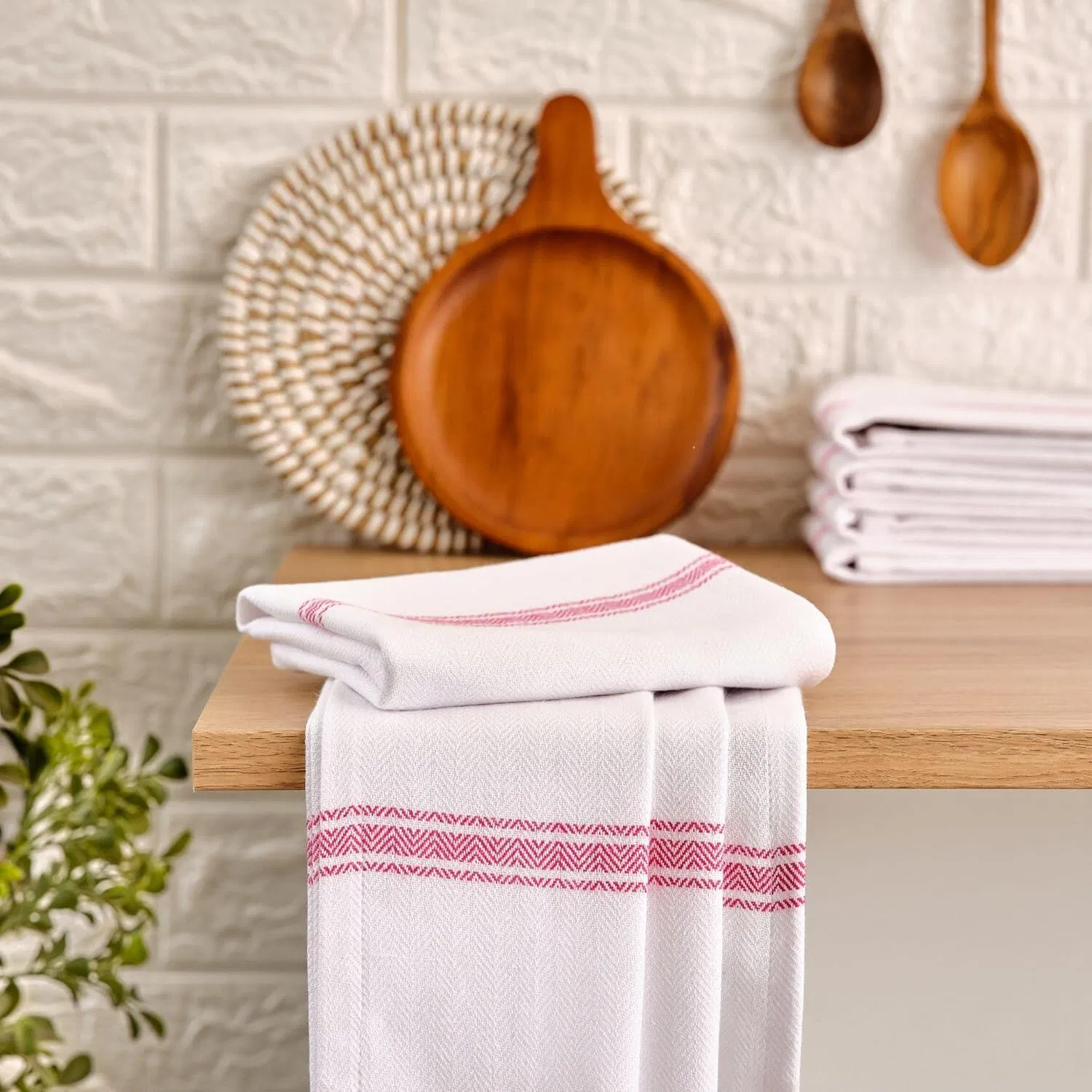 Ultra-Absorbent Microfiber Jacquard Kitchen Towels for Fast Drying
