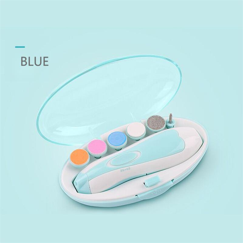 Baby Nail Care 6 in 1 Electric Baby Nail Polish Care Safe Electric Baby for Nail Beauty