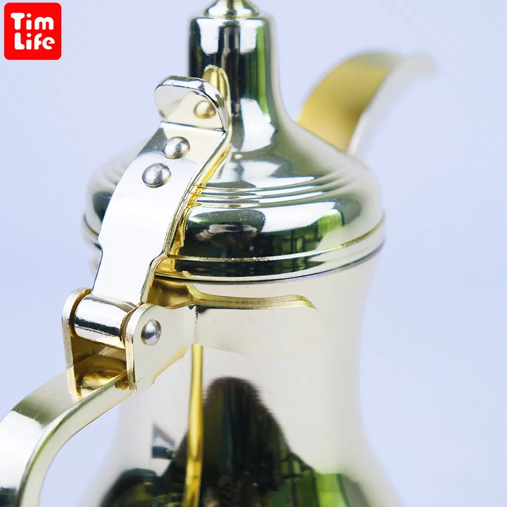 Dallah Coffee Pot Arabic Teapot Stainless Steel Kettle Hot Water Kettle