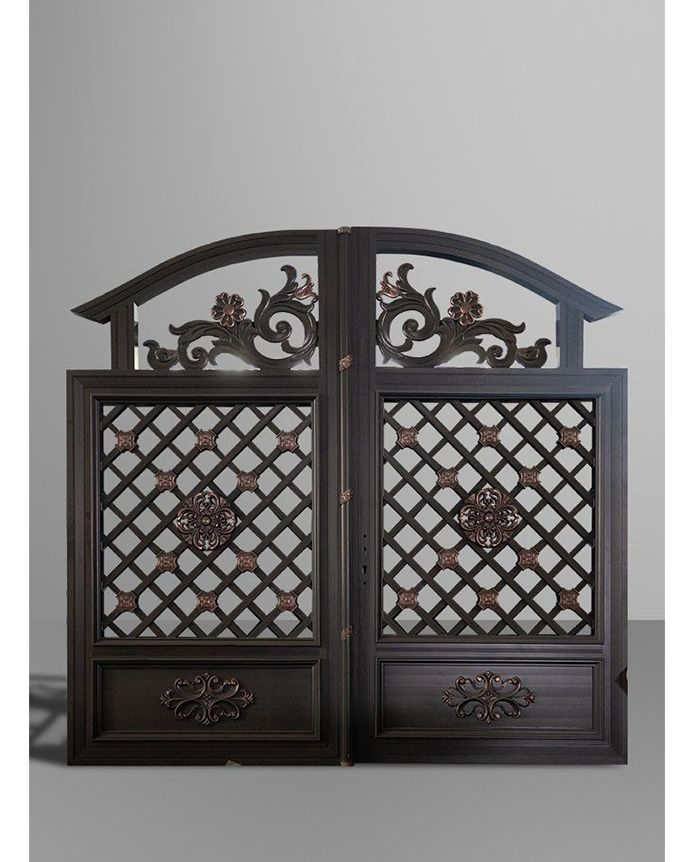 China Factory Modern Waterproof and Mildewproof Characteristic Nova Aluminum Garden Entrance Gate