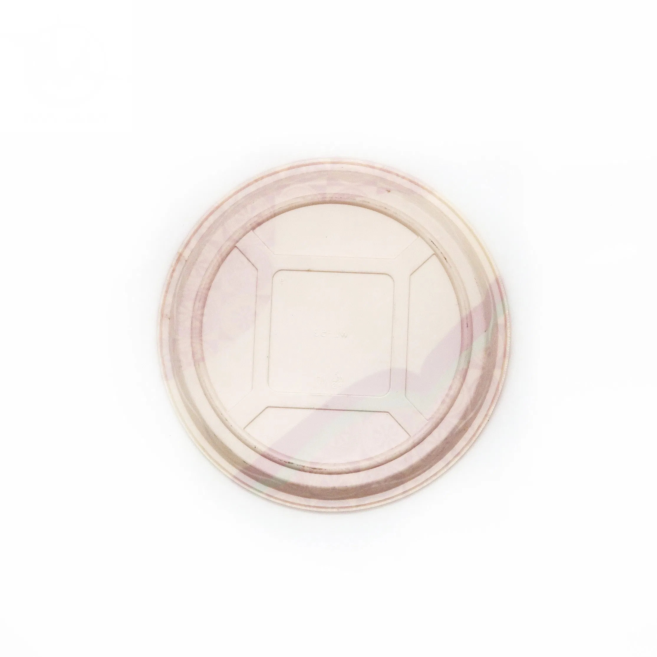 Takeaway Disposable Fruit Salad Food Container Recyclable Plastic Sushi Food Packaging Round Sushi Tray