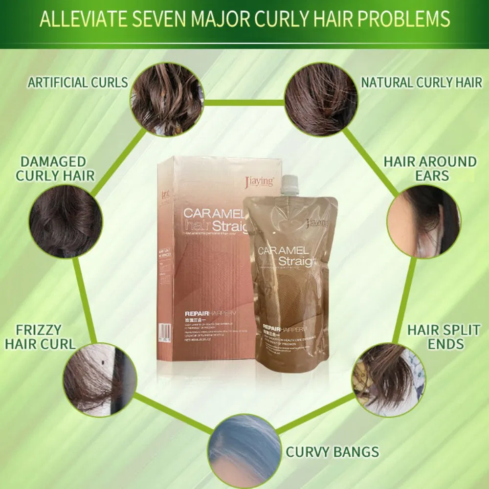 Professional Salon Keratin Perm Cream Hair Straighten Rebonding Treatment