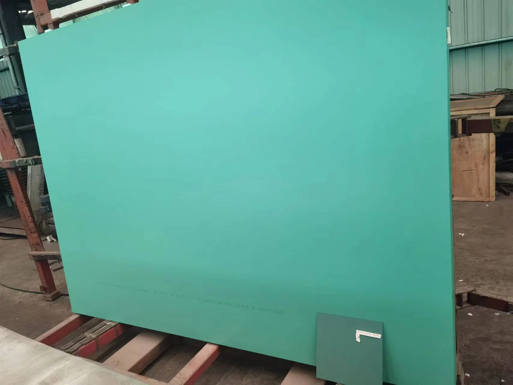 High Reflection Clear Float Glass Aluminum Mirror with Pencil Round Edge