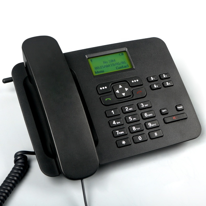 Fixed Wireless Phone Versatile 4G 4G Fixed Desk Telephone with Volte Call Feature