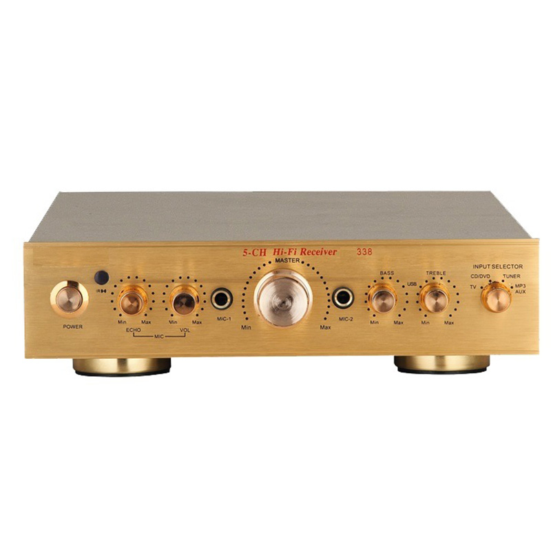 High Quality Digital Amplifier Professional Karaoke Car Audio with Bluetooth