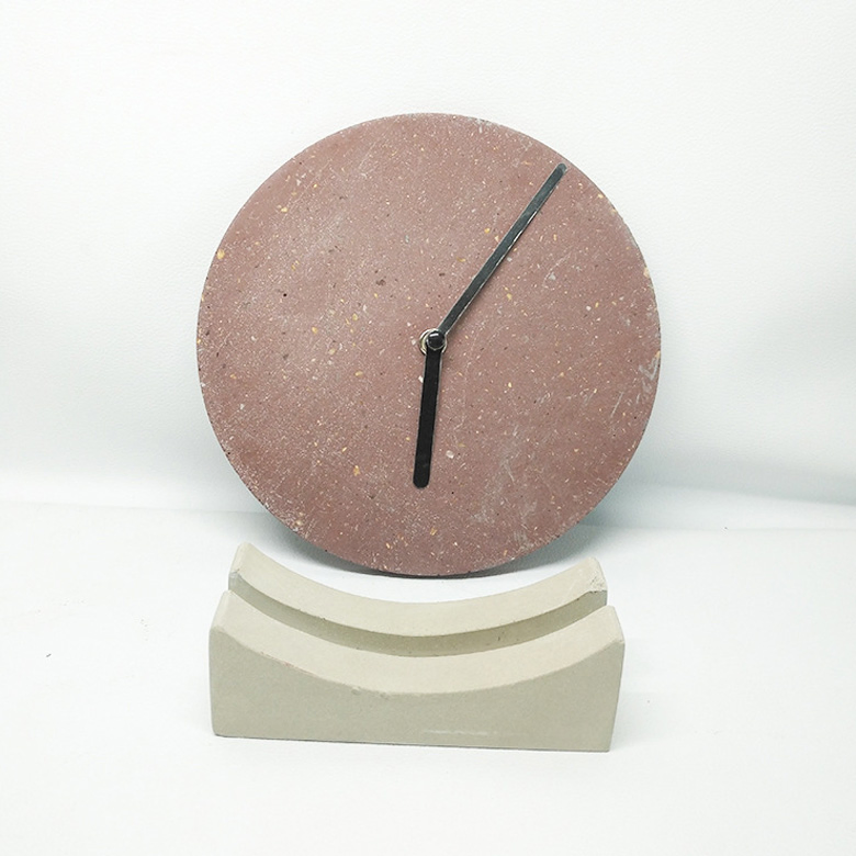 Cheap Wholesale Cement Wall Clock and Watch for Indoor&Home Decoration Craft, Home Decoration Crafts