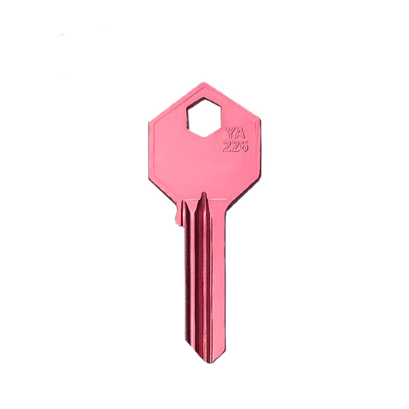 Bright Red Key Blanks for Universal Lock Compatibility