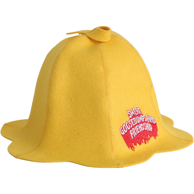 Custom Wool Wholesale Handmade Hat for Uni-Sex Sauna Felt Sauna Bucket Hat Felt Sauna Hats