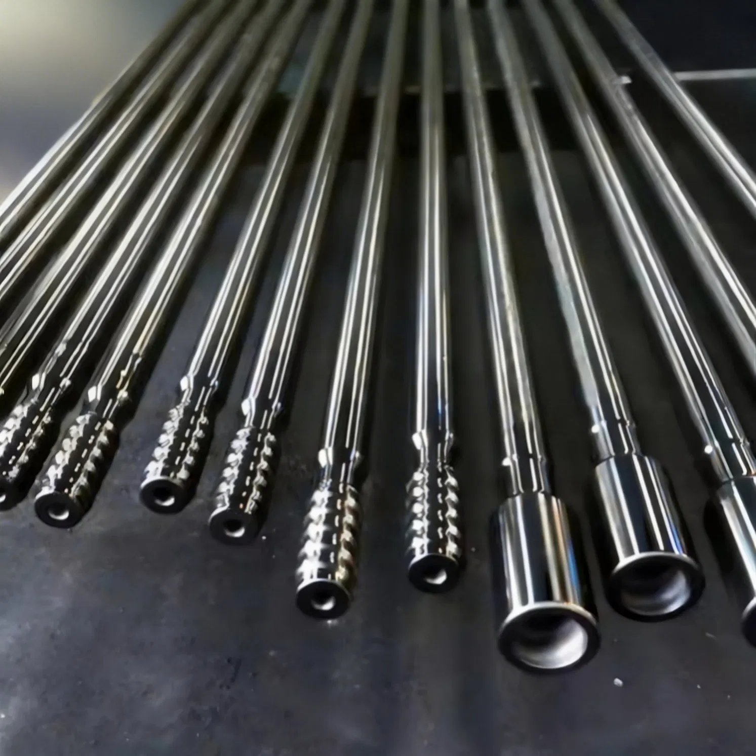 Drill Rods for Simultaneous Drilling and Grouting in Mine Stabilization Projects Feature Special Internal Passage Designs