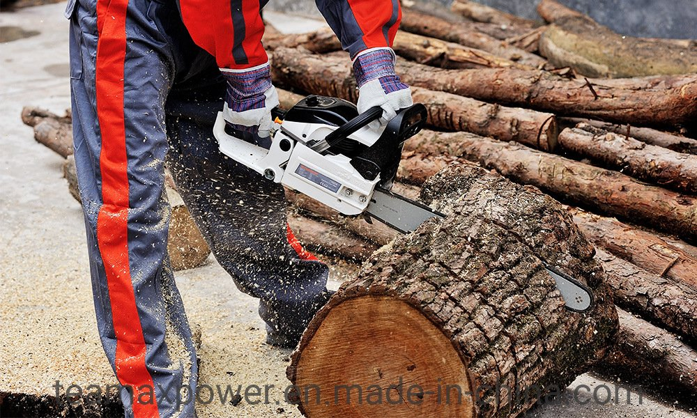 58cc Popular Power Engine Wood Cutter Gasoline Chainsaw TM-CS5803