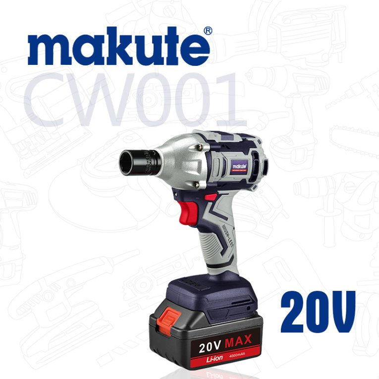 Makute Cordless Wrench Li-ion 20V Battery Hot-Selling Power Tools