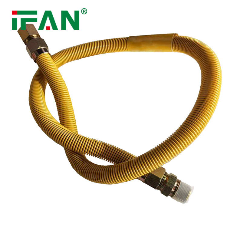 Ifan Corrugated Gas Pipe Stainless Steel Tube Flexible Gas Hose