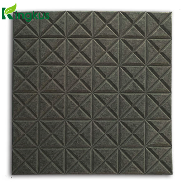 Fire-Resistant Lower Price Polyester Fiber Acoustic Panel