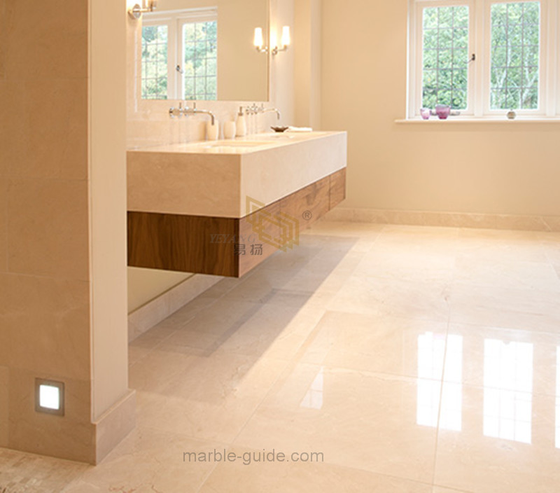 Crema Marfil Marble for Tile/Slab/Countertop Beige Marble Floor/Wall/Bathroom/Vanity/Hotel/Commercial Projects
