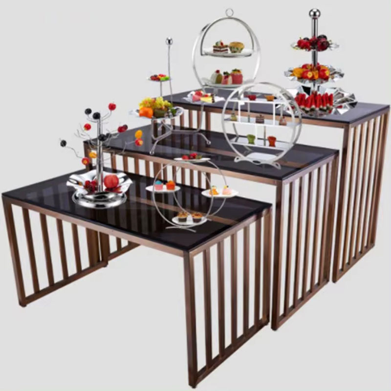 Dining Room Furniture Restaurant Buffet Equipment Cake Decoration Exhibition Display Food Stand