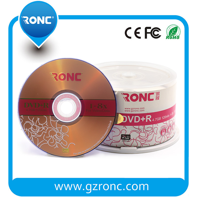 DVD-R диски 4.7ГБ, 16x, 120 мин (упаковка 10-19 шт.)