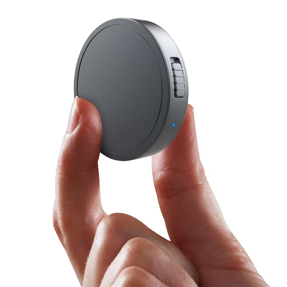 Portable Black Mini Voice Recorder Long Time Work Rechargeable Battery