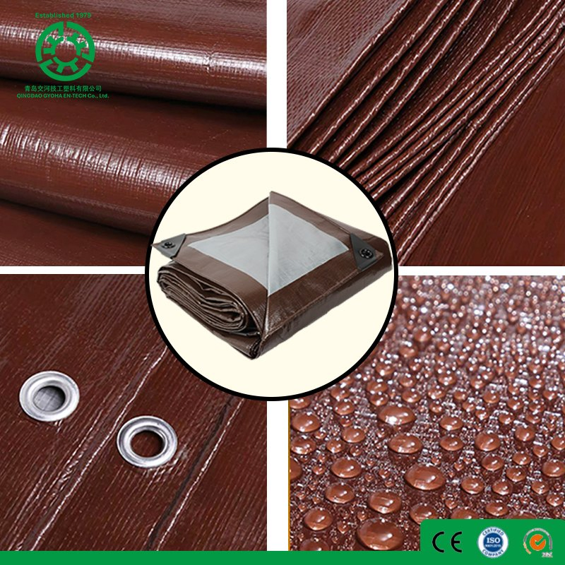 Strong Silver Tarpaulin PE Sheet 80GSM, Available in 12'*20'