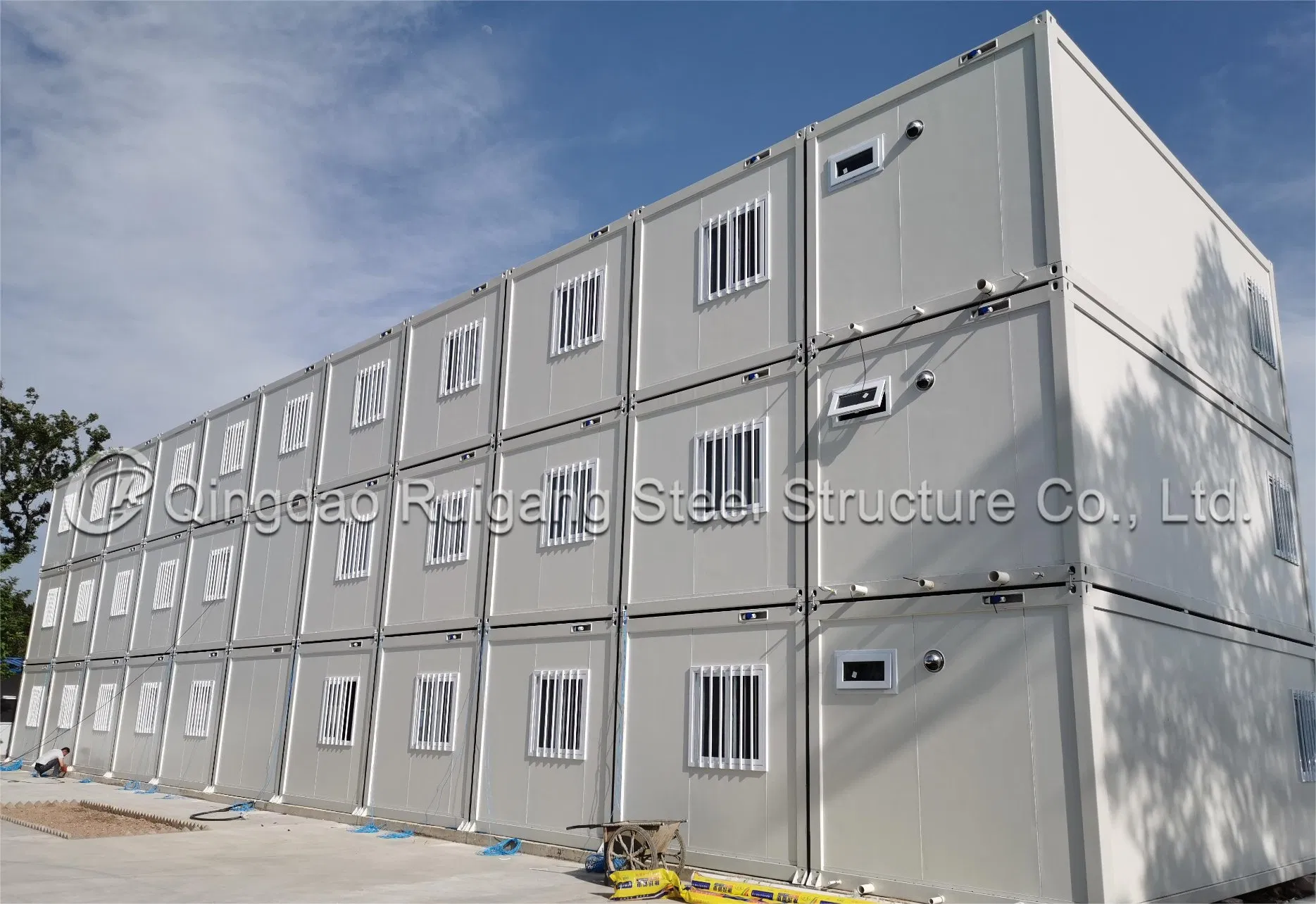 Prefab/Prefabricated Portable Glass Tiny Mobile Flat Pack Living Small Restaurant/Shower/Room/Toilets/Frame/Hotel/Office/School/House Shipping Container