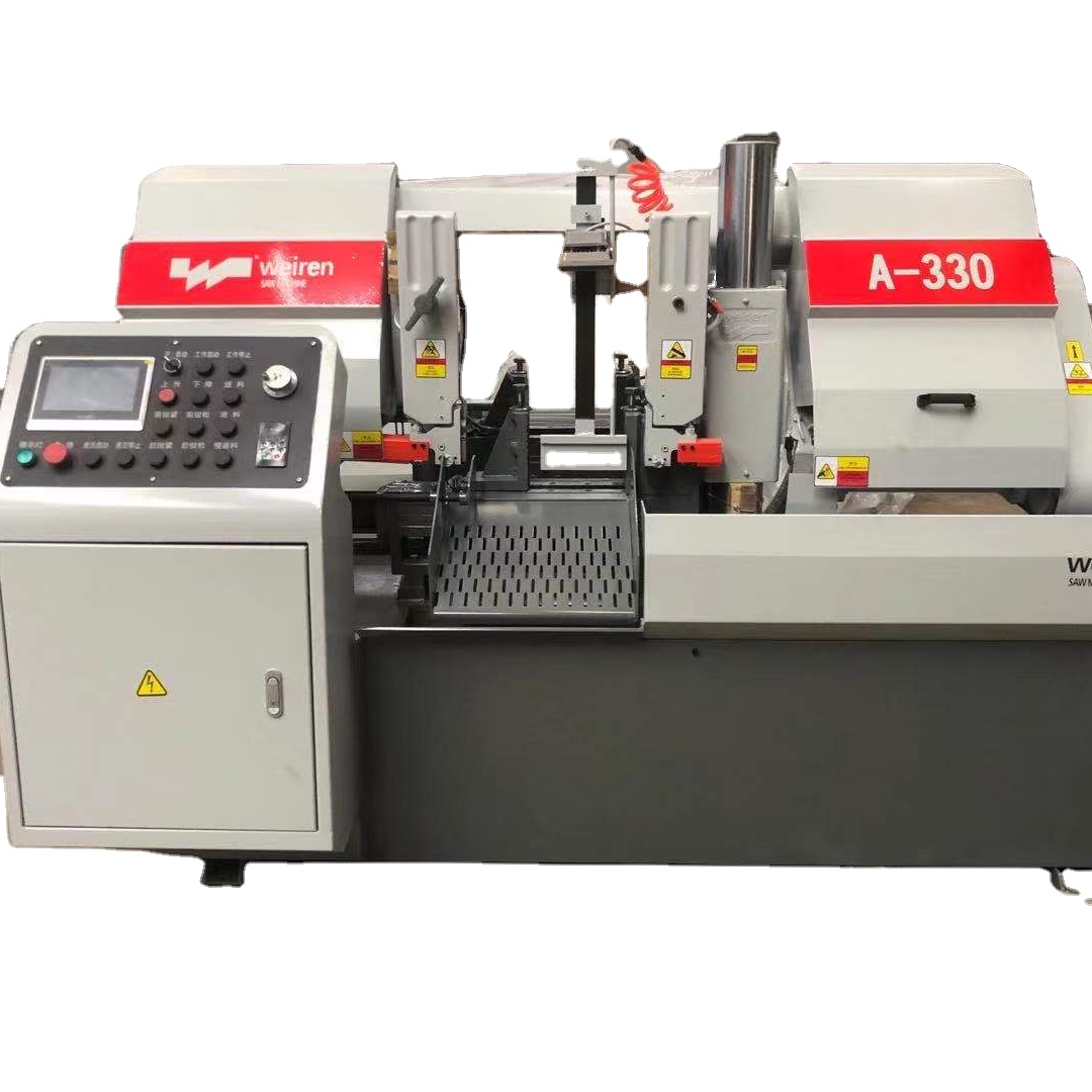 Ленточная пила по металлу горизонтальная с ЧПУ A-330