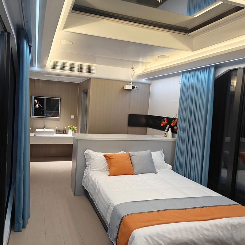 High Quality Prefab Capsule/Steel Structure/Cheap Prefabricated/Luxury Container Home