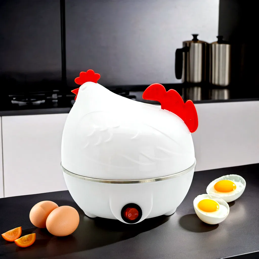 Compact Egg Steamer with Digital Egg Boiler for Perfect Cooking